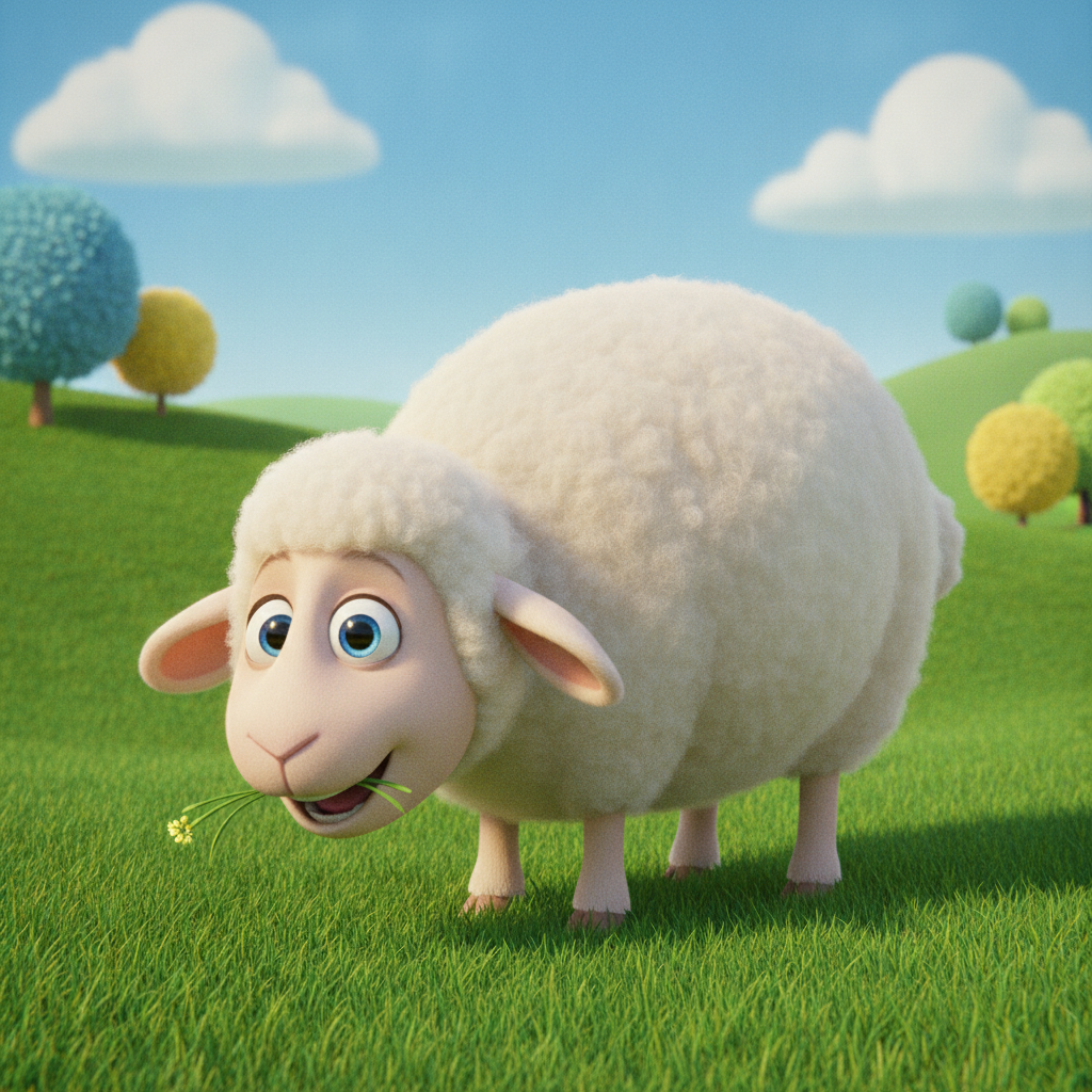 Иллюстрация: Овца 🐑